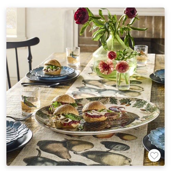 NWT 19”x13” Turkey Serving Platter by John Derian - Picture 3 of 5